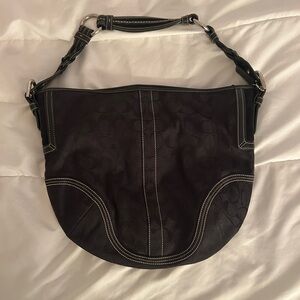 Coach Black Hobo Bag